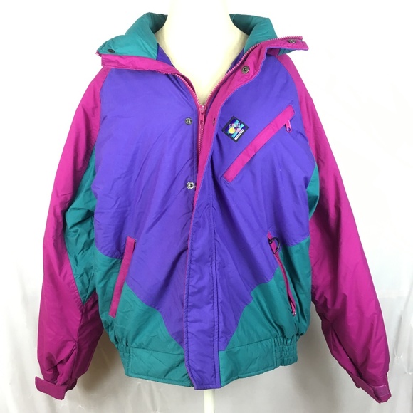 80s multicolor jacket